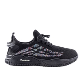 Sorte herresneakers fra James
