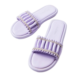 Lilla sandaler med cubic zirconia fra Anapor