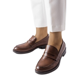 Mørkebrune loafers fra Deich