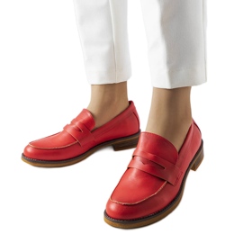 Deich røde loafers