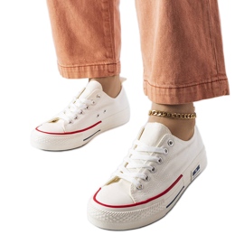 Roslyn hvide sneakers