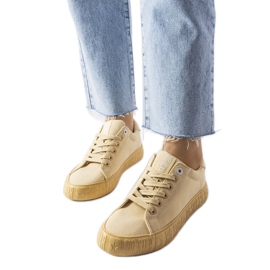Gule sneakers Big Star JJ274412202