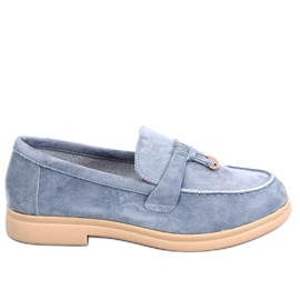 Suede loafers fra Ottavia Blue blå