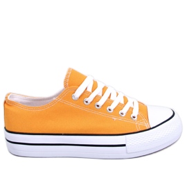 BM Fargis Yellow klassiske sneakers til kvinder gul