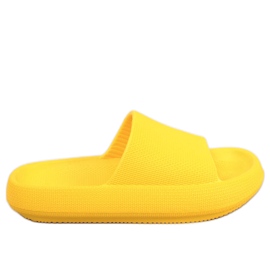 BM Gummiglas fra Ritter Yellow gul