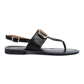 Kvinders flip-flops sorte Shelovet