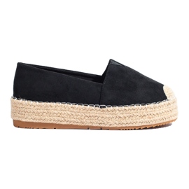 Dame ruskind platform espadriller Shelovet sort