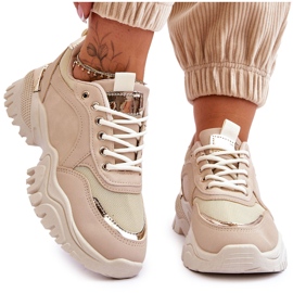 Klassiske Platform Sneakers Beige Need It