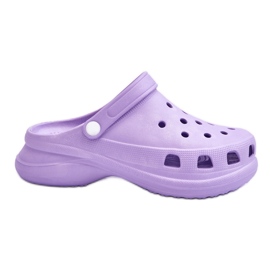 PG2 Crocs skummuldyr med tykke såler Lilla Katniss violet