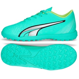 Puma Ultra Play Tt Jr 107236 03 fodboldsko grøn grøn