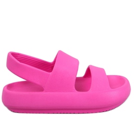 Gummisandaler Boddie Fuchsia lyserød