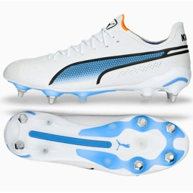 Puma King Ultimate MxSG M 107098 01 sko hvid hvid
