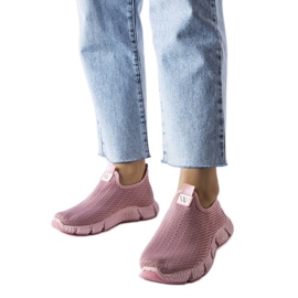 Pink slip-on sneakers fra Yellville lyserød