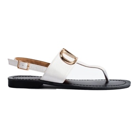 Kvinders flip-flops hvide Shelovet