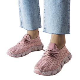 Inna Pink sportssneakers fra Élodie lyserød