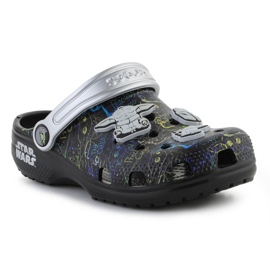 Træsko Crocs Classic Grogu Clog T Jr 207893-001 sort