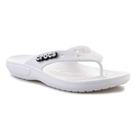 Crocs klassiske klipklappere W 207713-100 hvid hvid