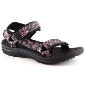 News Nyheder 5630 sorte sportssandaler til kvinder med velcro