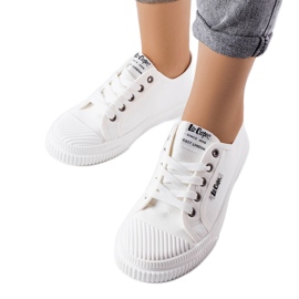 Lee Cooper LCW-23-44-1613L hvide sneakers