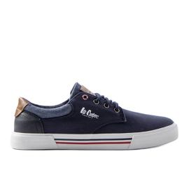 Navy herre Lee cooper 23-31-1836M sneakers blå