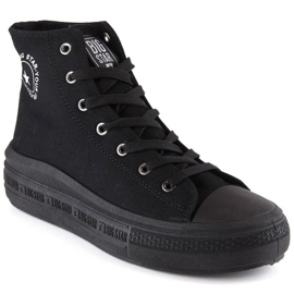 Platform ankel sneakers Big Star W INT1875A sort