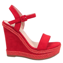 BM Wexler DK.RED kilesandaler rød
