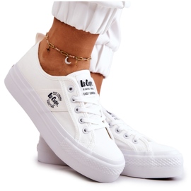 Sneakers på Lee Cooper LCW-22-31-0837L Hvid platform