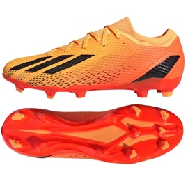 Adidas X Speedportal.3 Fg M GZ5077 fodboldsko orange appelsiner og røde