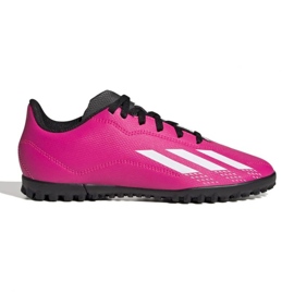 Adidas X Speedportal.4 Tf Jr GZ2446 fodboldsko lyserød roser og lilla