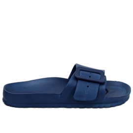 BM Romero D.BLUE gummiglider med spænde blå