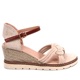 BM Tedder Beige kilesandaler