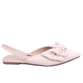 BM Geffen Beige sløjfe tøfler