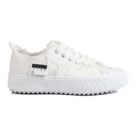 Shelovet hvide platform sneakers