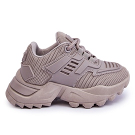 FR1 Børne sneakers Grå Freak Out