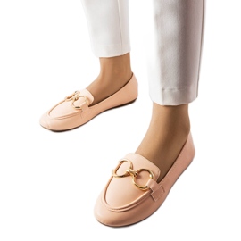 Beige Couturier loafers til kvinder