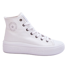 Høje sneakers til kvinder Big Star LL274A183 Hvid