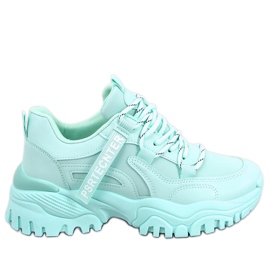 Platform sneakers Bains Green grøn