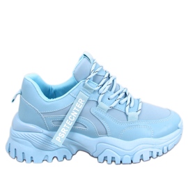 Platform sneakers Bains Blue blå