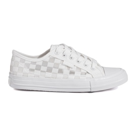Big Star LL274071 hvide sneakers til kvinder