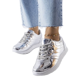 Quessy sølv sneakers