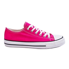 FR1 Klassiske lavtop sneakers til kvinder Fuchsia Vegas lyserød
