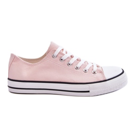 FR1 Klassiske lave sneakers til kvinder Lys Pink Vegas lyserød