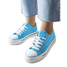 Inna Blå Freestyle platform sneakers