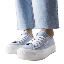 Blue Lee Cooper LCW-22-31-0891L sneakers blå
