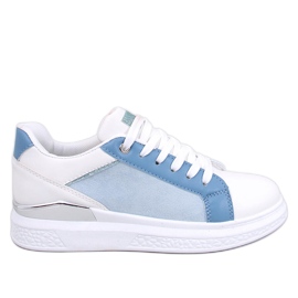 Fontell blå damesneakers