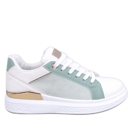Fontell Grønne damesneakers