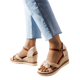 Arabela beige kileglas