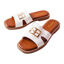 Sabrine hvide flip flops