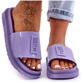 Dame hjemmesko Big Star JJ274A304 Violet