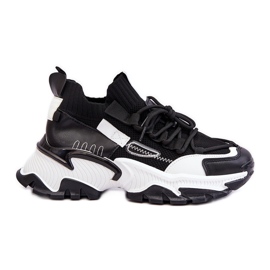 PS1 Slip-on sok sneakers til kvinder, sort Keaton